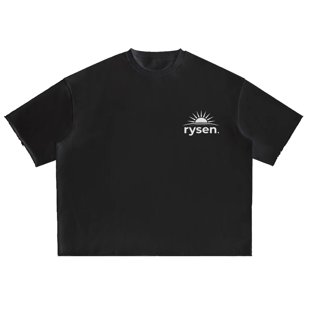 RYSEN CROPPED BOX FIT TEE