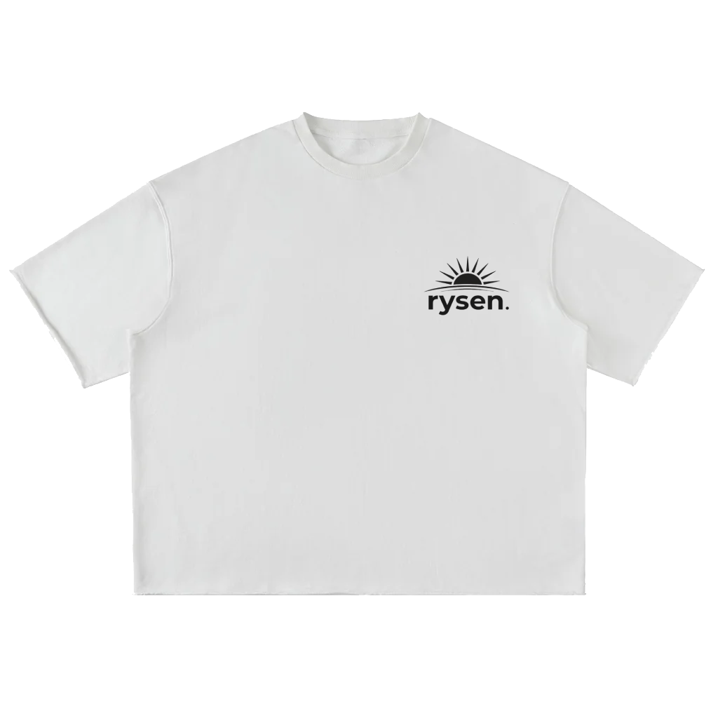 RYSEN CROPPED BOX FIT TEE